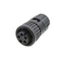 6380-5SG-318 - CONN PLUG FMALE 5POS GOLD CRIMP
