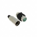 AAA3FZH - CONN PLUG FMALE XLR 3P SLDR CUP