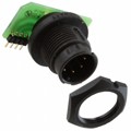 EN3P7MRAPCBW - CONN RCPT MALE 7POS GOLD SOLDER