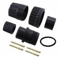 3380-4SG-330 - CONN PLUG FMALE 4POS GOLD CRIMP