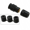 8282-6PG-3DC - CONN RCPT MALE 6POS GOLD SOLDER