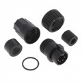 3282-5PG-324 - CONN PLUG MALE 5P GOLD SLDR CUP