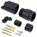 5180-4PG-515 - CONN RCPT MALE 4POS GOLD CRIMP