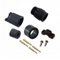 5180-4PG-518 - CONN RCPT MALE 4POS GOLD CRIMP