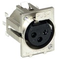 F3FSTF - CONN PLUG FMALE XLR 3P SOLDER