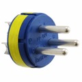97-22-2P - CONN MALE INSERT 3P SOLDER CUP