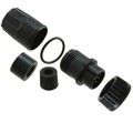 3282-6PG-318 - CONN PLUG MALE 6P GOLD SLDR CUP