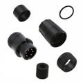3282-6PG-324 - CONN PLUG MALE 6P GOLD SLDR CUP