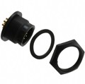 4382-6PG-300 - CONN RCPT MALE 6P GOLD SLDR CUP