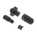 W6382-3PG-P-528 - CONN PLUG MALE 3POS SOLDER CUP
