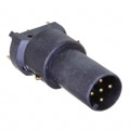 21033211518 - CONN MALE INSERT 5POS GOLD SLDR