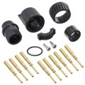 W3280-10PG-535 - CONN PLUG MALE 10POS GOLD CRIMP
