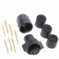 W6280-7SG-P-3DC - CONN PLUG FMALE 7POS GOLD CRIMP