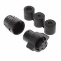 W6282-4SG-P-3DC - CONN PLUG FMALE 4POS SOLDER CUP