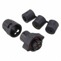 W6382-4SG-P-3DC - CONN PLUG FMALE 4POS SOLDER CUP