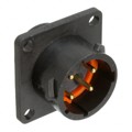UTS012E4P - CONN RCPT MALE 4P GOLD SLDR CUP