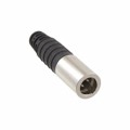 TA3MS11 - CONN RCPT ML MINI XLR 3P SDR CUP