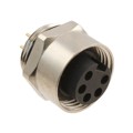 41-40023 - CONN PLUG FMALE 5POS GOLD SOLDER