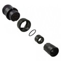 3282-9SG-321 - CONN PLUG FMALE 9P GOLD SLDR CUP