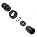 3282-9SG-315 - CONN PLUG FMALE 9P GOLD SLDR CUP