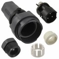 PXP7011/03P/ST/1315 - CONN RCPT MALE 3POS NICKEL SCREW