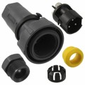PXP7010/03P/ST/1113 - CONN PLUG MALE 3POS NICKEL SCREW