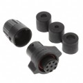 W6282-8SG-P-3DC - CONN PLUG FMALE 8POS SOLDER CUP