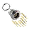 HS2P7M26 - CONN RCPT MALE 7POS GOLD CRIMP