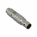 FLBB-04FGMS-GCP-207 - CONN PLUG MALE 4P GOLD SLDR CUP