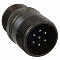 97-3101A-16S-1P - CONN RCPT MALE 7P SILV SLDR CUP