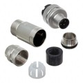 1300470035 - CONN RCPT MALE 4POS GOLD SCREW