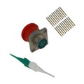 AL00FD13-35S(IP) - CONN RCPT FMALE 22POS GOLD CRIMP