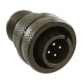97-3107A-14S-2P - CONN PLUG MALE 4P SILV SLDR CUP
