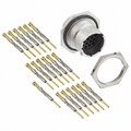 RT0W71419PNH-K - CONN RCPT MALE 19POS GOLD CRIMP