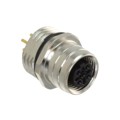 1201095004 - CONN RCPT FMALE 4POS GOLD SOLDER