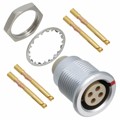JBXER2G04FCSDSR - CONN RCPT FMALE 4POS GOLD CRIMP