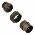 97-3106A-22-20P - CONN PLUG MALE 9P SILV SLDR CUP