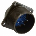 97-3102A-24-27P - CONN RCPT MALE 7P SILV SLDR CUP