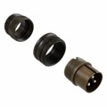 97-3106A-20-19P - CONN PLUG MALE 3P SILV SLDR CUP