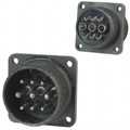 MS3102R-24-11P - CONN RCPT MALE 9P SILV SLDR CUP