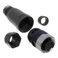 1300170016 - CONN PLUG FMALE 4POS GOLD SCREW