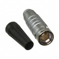 FLKD-02FGMS-GCP-215 - CONN PLUG MALE 2P GOLD SLDR CUP