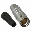 FLKD-05FGMS-GCP-215 - CONN PLUG MALE 5P GOLD SLDR CUP