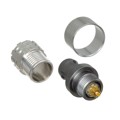 A11YAR-P08XFG0-0000 - CONN PLUG MALE 8P GOLD SLDR CUP