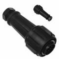 EXP-0911/10/P - CONN PLUG MALE 10P NICKEL SCREW