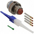 MS3459KS10SL-3S - CONN PLUG FMALE 3POS GOLD CRIMP