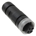 1300700023 - CONN PLUG FMALE 4POS GOLD SCREW