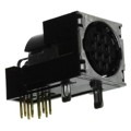 HR212-10RC-10SDL(74) - CONN RCPT FMALE 10POS GOLD SLDR
