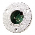 C4M - CONN RCPT MALE XLR 4P SOLDER CUP