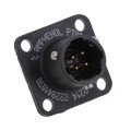 PT02E8-4P-027 - PT 4C 4#20 PIN RECP.